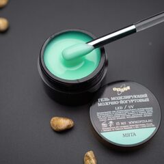 Опция Гель моделирующий молочно-йогуртовый Мята 15мл