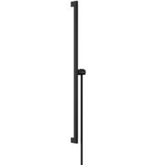 Hansgrohe Unica E Puro 24403670 Душевая штанга 95 см | комплект со шлангом 160 см (чёрный матовый) фото