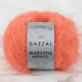 Пряжа Gazzal Marilyn & Merinos 8264 папайя