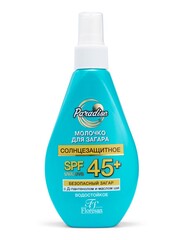 Floresan PARADISE Молочко солнцезащитное для загара 45+  160мл (Ф-250)