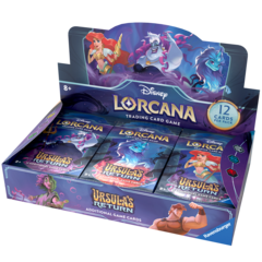 Дисплей бустеров Lorcana TCG выпуска Ursula's Return на английском языке