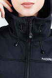 Премиальный мембранный костюм Nordski Trekking Black W женский