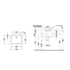 Duravit Vero 453600025 Раковина шлиф. с перел., с задней стенкой, для настенной арматуры, включая крепление, 600x470мм, цвет: Белый