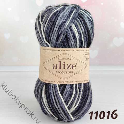 ALIZE WOOLTIME 11016, Мультиколор