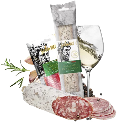 Solemici Колбаса Салями Итальяно сервировочная нарезка/Salame Italiano/, 70г