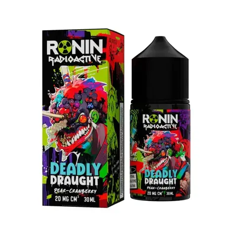 Жидкость RONIN Radioactive 2% Salt 30 ml - Deadly Draught (Груша брусника/Pear Cranberry)
