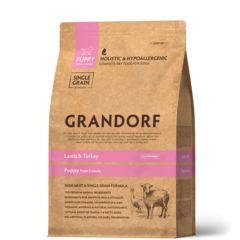 Grandorf Dog Puppy корм сухой для щенков ягнёнок с индейкой