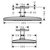 Hansgrohe Rainmaker Select 24006600 Душ верхний 46,6х30 см 3 режима