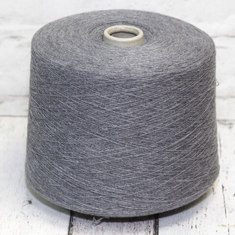 Меринос с кашемиром (30%) NEW MILL / SNOW COLORATO 1/18 серый меланж