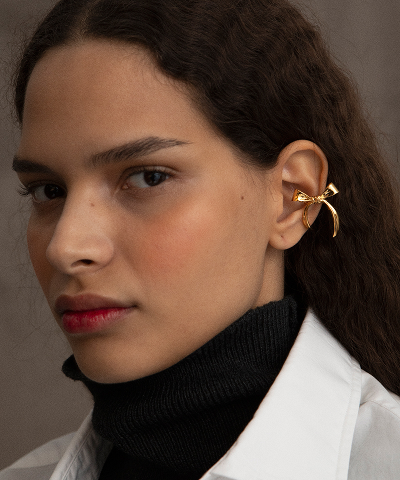 Кафф BOW GOLD