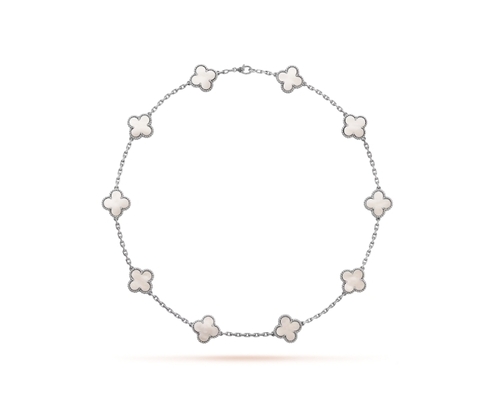 Винтажное колье Van Cleef & Arpels Alhambra, 10 мотивов