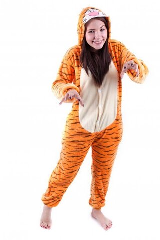 Kigurumi Тигра взрослый. Дефект: брак ткани
