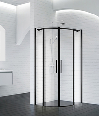 BelBagno Acqua ACQUA-R-2-90-C-NERO Душевой уголок, 90x90, цвет: чёрный фото