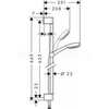Hansgrohe Crometta 100 26655400 Душевой гарнитур 65 см