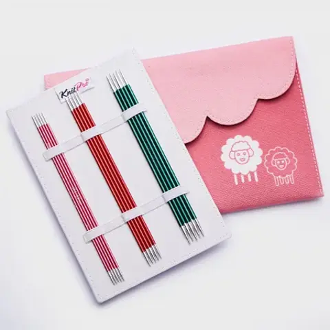 KnitPro Набор чулочных спиц Zing Starter длиной 20 см 47422