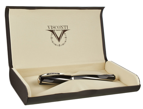 Ручка перьевая Visconti Divina Elegance Medium, Black ST (Vs-267-02F)