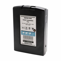 Набор зенковок 90° 6,3-25мм DIN335C 3z HSS-G TiN 7шт MASTER-TOOL 102892TMT