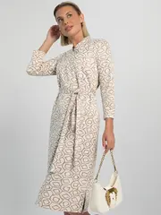 Платье Лаконичный стиль (бежевое) П16035-19М LT Collection