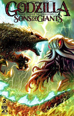 Godzilla Here There Be Dragons II Sons Of Giants #2 (Cover A)