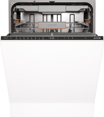 Посудомоечная машина встраиваемая Gorenje GV673B65, 7 программ, 16 комплектов, инверторный двигатель