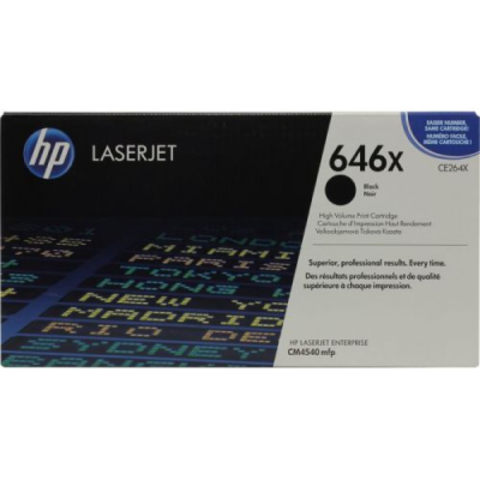 Скупка оригинальных картриджей hp CE264X №646X