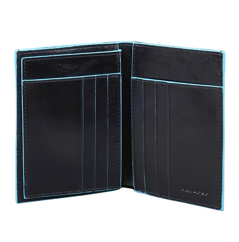 Кошелек мужской Piquadro Blue Square PU1129B2/N чёрный натур.кожа