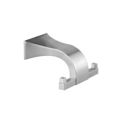 Gessi Mimi 33321#149 Крючок настенный двойной, цвет: Finox фото