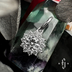Подвеска "Imbrem" - Белое золото - White CZ