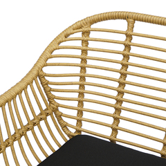 Стул барный Vetle Bent, ротанг
