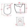 ArtCeram Atelier ATB002 41 00 *1 Биде напольное, цвет: бежевый