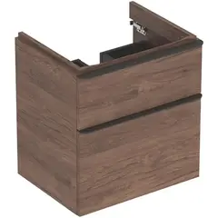 Geberit Smyle Square 500.352.JR.1 Тумба под раковину 58.4x61.7x47см, Пекан / Меламин, древесная структура фото