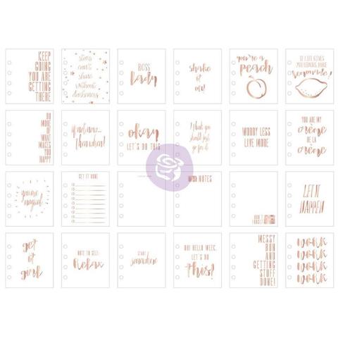 Журнальные карточки My Prima Planner Watercolor Journaling Cards 24шт.