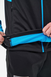Жилет тренировочный Nordski Core Black/Light Blue мужской