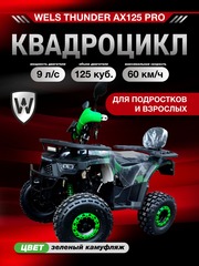 Подростковый бензиновый квадроцикл Wels AX125 PRO