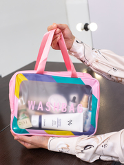 Косметичка (Сумка в роддом) Washbag-04-pink-multicolor