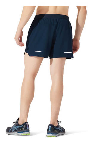 Asics 2 In 1 5" Short шорты для бега мужские темно-синие