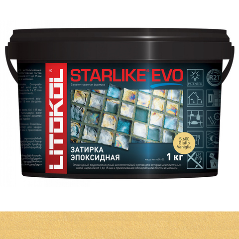 Затирка STARLIKE EVO S.600 1 кг