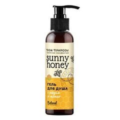 Гель для душа «С мёдом и манго» Sunny Honey ТМ Мануфактура Дом Природы