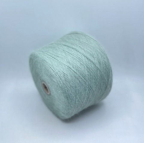 Biagioli Modesto (пр.Италия), art-Angora Spiky 3/16 533м/100гр.70%Ангора 20%Меринос 10%Нейлон, цвет-Мятный арт.30432