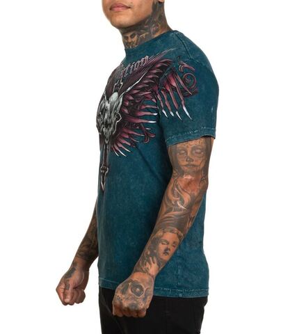 Affliction | Футболка мужская Hyper Speed Tee A26337 слева
