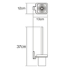WasserKRAFT Lopau K-6027 Туалетный ершик, цвет: хром