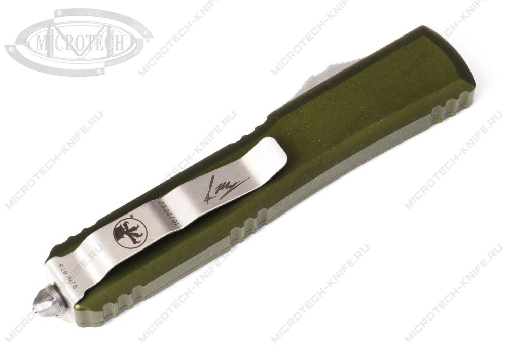 Нож Microtech Ultratech Hellhound 119-10 ODS Signature