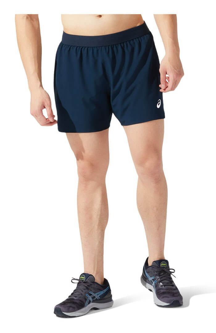 Asics 2 In 1 5" Short шорты для бега мужские темно-синие