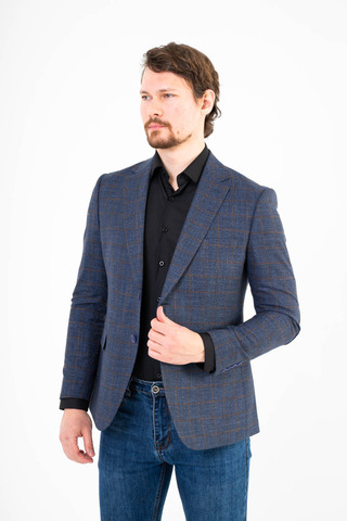Пиджак мужской приталенный Slim Fit Cesare Mariano 12/044