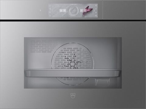 Паровой шкаф V-ZUG CombiSteamer V6000 45 платиновое стекло/AutoDoor CS6T-23043