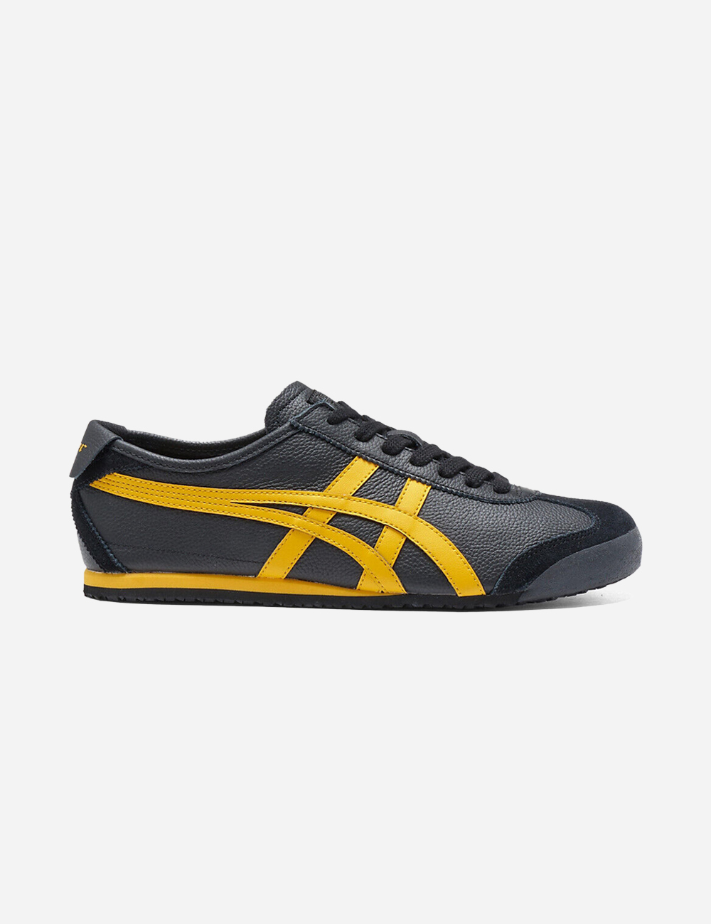 新品未使用　Onitsuka Tiger スニーカー イエロー ブラック Onitsuka Tiger Mexico 66 Black Yellow по самой выгодной цене