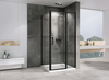 Abber Sonnenstrand AG04100BS-S85B Душевой уголок, 100x85x195, цвет: чёрный