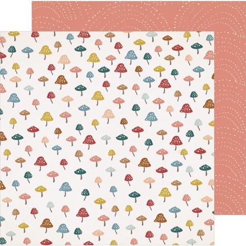 Лист двусторонней бумаги Magical Forest от Crate Paper -30х30см