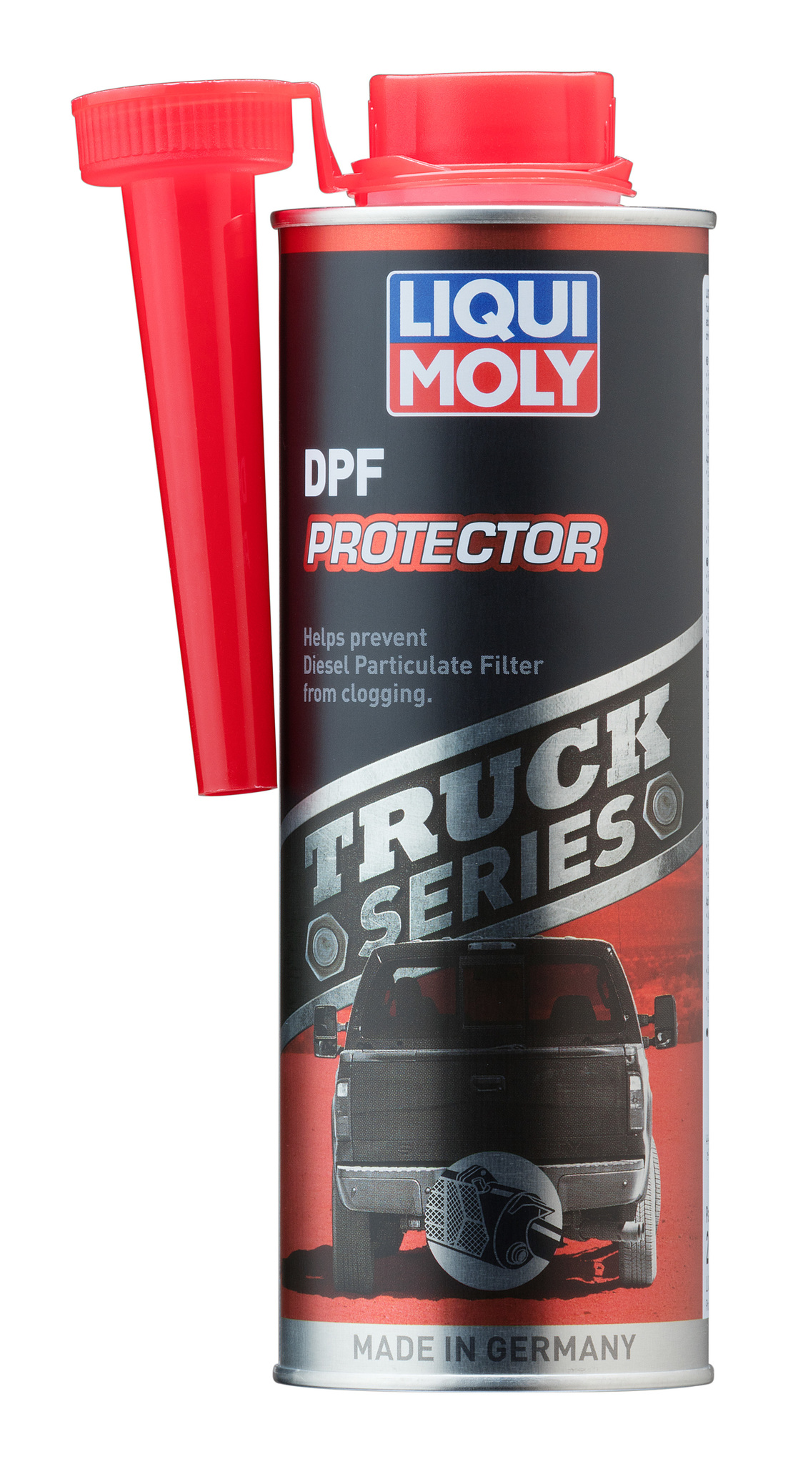 Присадка для сажевого фильтра пикапов Liqui Moly Truck Series DPF Protector 500мл