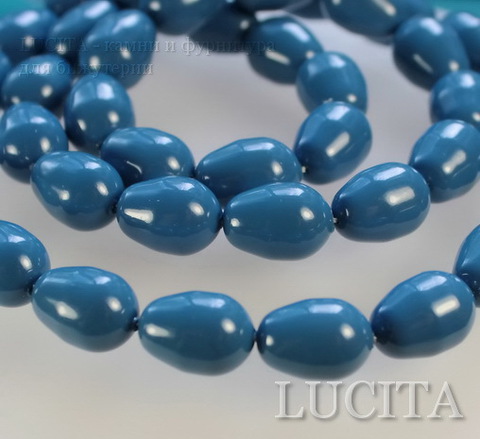 5821 Хрустальный жемчуг Сваровски Crystal Lapis грушевидный 11х8 мм